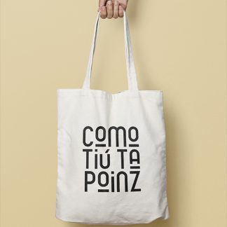 saco pano - COMO TIÚ TA POINZ